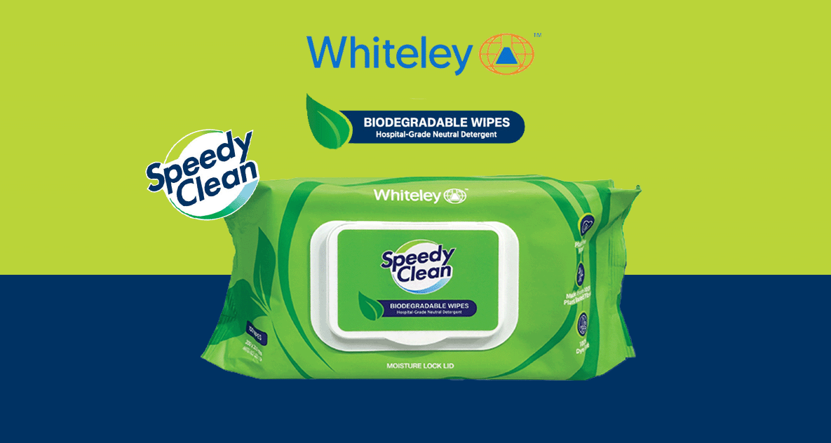 Speedy Clean Biodegradable Wipes:  Sustainable Cleaning Without Compromising Clinical Standards